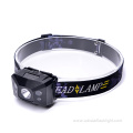 usb rechargeable sensor led headlamp